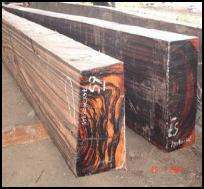 macassar ebony veneer cants